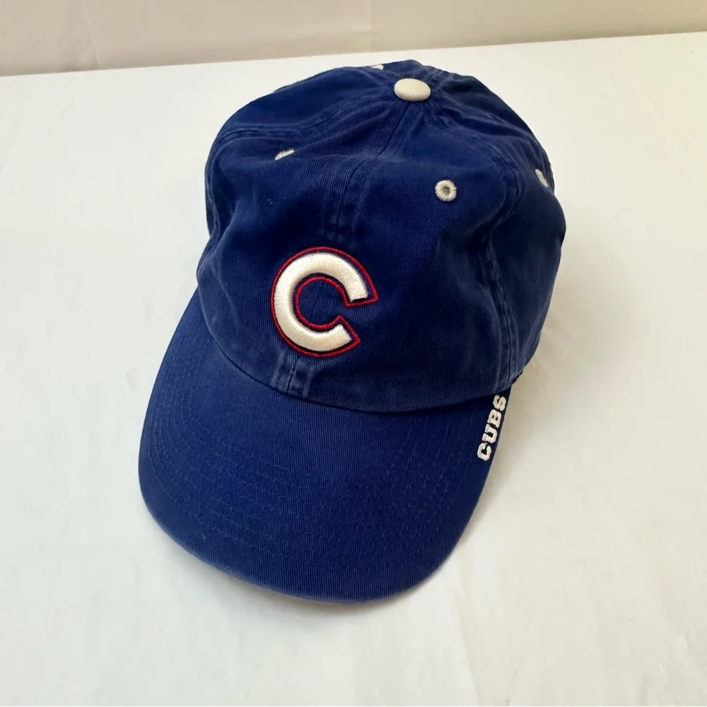 Chicago Cubs MLB Baseball Hat Cap Blue‎ Embroidered Logo Adjustable